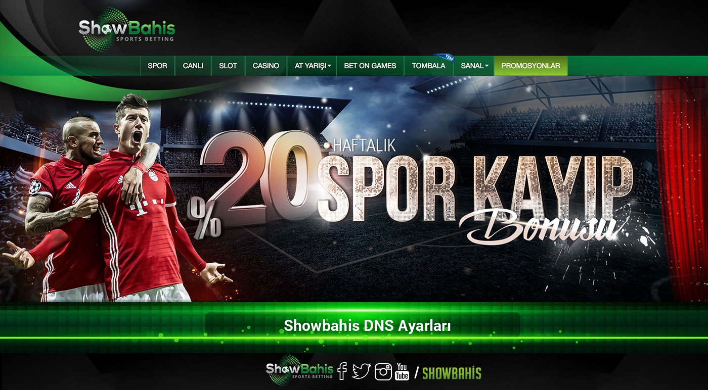 Showbahis DNS Ayarları