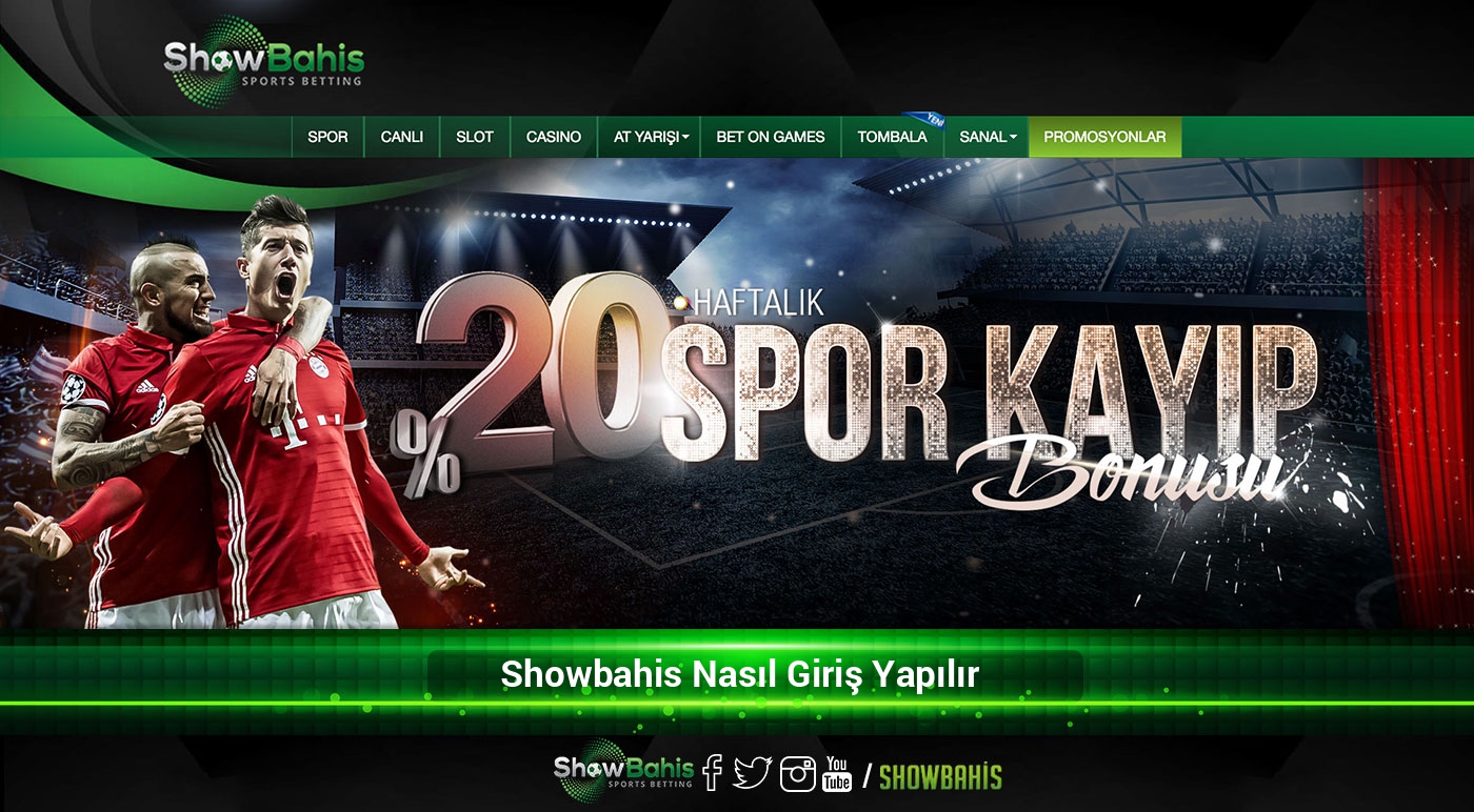 Showbahis Nasıl Giriş Yapılır