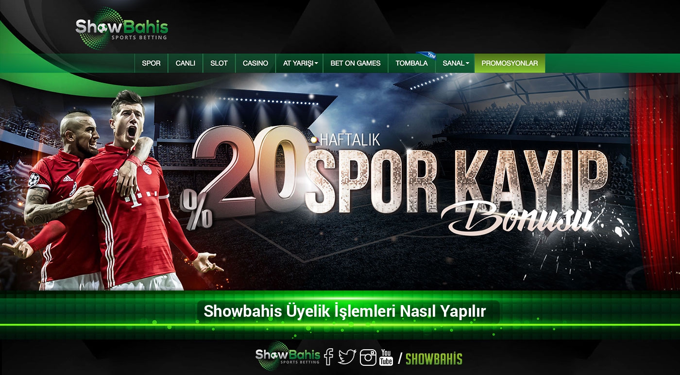 Showbahis Üyelik İşlemleri Nasıl Yapılır